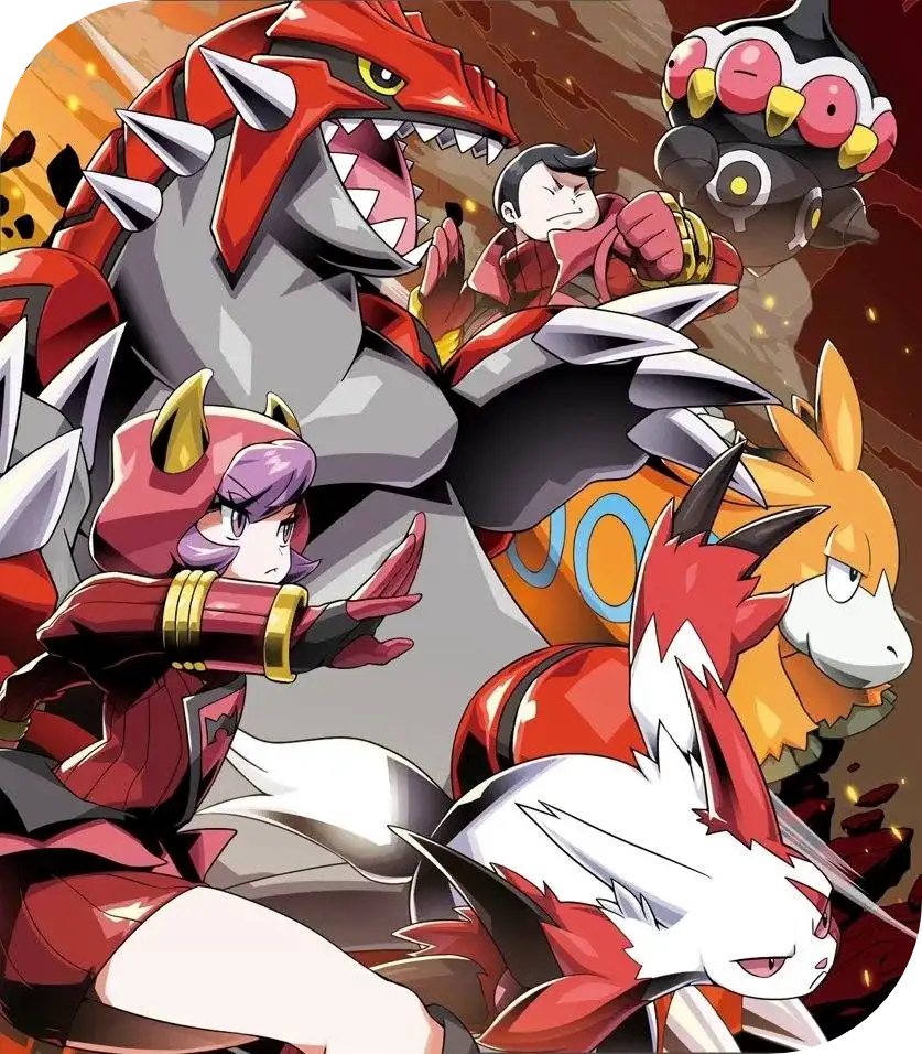 Team Magma & Groudon